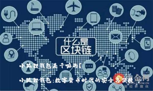 小狐狸钱包是干嘛的？

小狐狸钱包：数字货币时代的安全与便捷