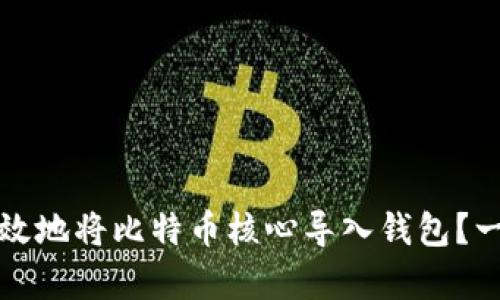 如何安全有效地将比特币核心导入钱包？一步一步指南